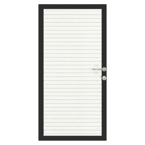 Osmo Alu Fence Cube Wei&szlig; Einzeltor Sonderma&szlig;