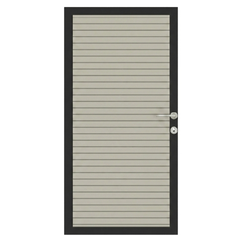 Osmo Alu Fence Cube Grau Einzeltor Sonderma&szlig;