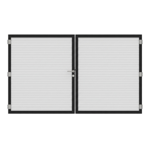 Osmo Alu Fence Juel Wei&szlig; Doppeltor Sonderma&szlig;