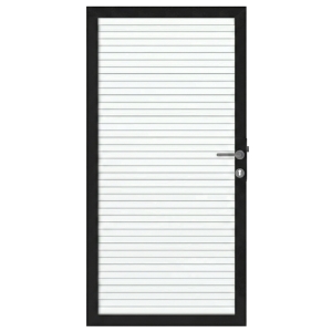 Osmo Alu Fence Juel Wei&szlig; Einzeltor Sonderma&szlig;