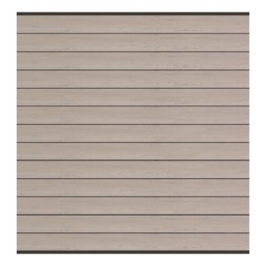 Elephant Steckzaun Set Mix and Match 180x188cm WPC Bicolor grau Leisten anthrazit