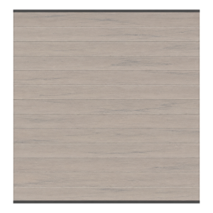 Elephant Steckzaun Set Mix and Match 180x188cm WPC Bicolor grau Leisten Anthrazit