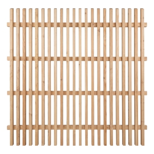Designzaun Norden 180x180cm L&auml;rche natur