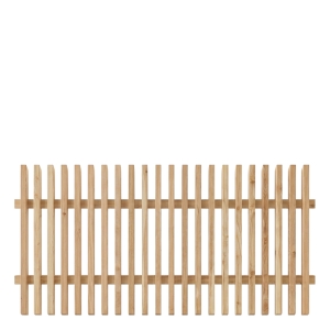 Designzaun Norden 180x90cm L&auml;rche natur