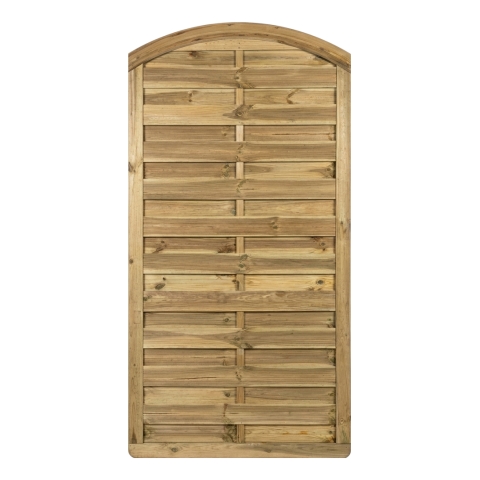 Dichtzaun Elegant XL Kiefer kdi gr?n 100x196-180cm mit Leimholzbogen