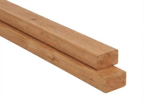 Kontstruktionholz 3,4x5,4x300cm europ. Lärche glatt gehobelt