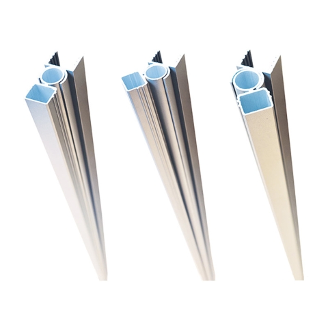 Elephant drehbares Eckprofil Aluminium anodisiert f?r Modular Pfosten