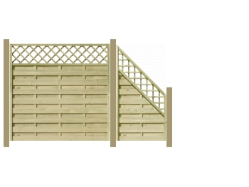 Zaun Mailand 2,99m- ME27400