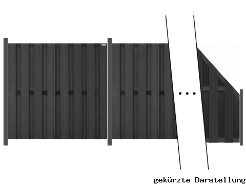 5,78m Elephant Design WPC <p>anthrazit-anthrazit</p> - ME66335