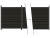 31,21m Steckzaun WPC-Alu Modular Anthrazit/Anthrazit - ME65004